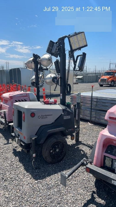 2024 Wacker Neuson LTT4 Diesel, Kohler KDW702, Deep Sea Controller, Auto Start, LED 320W, Bypass Outlet, T3