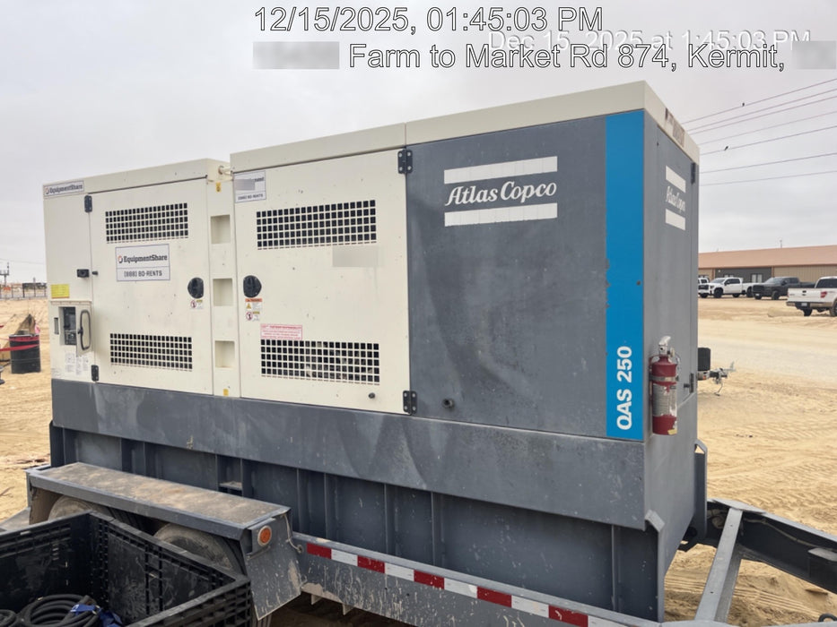 2020 ATLAS COPCO QAS250