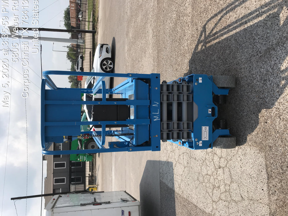 2019 Genie GS-1930 Fixed rails with chain Entry