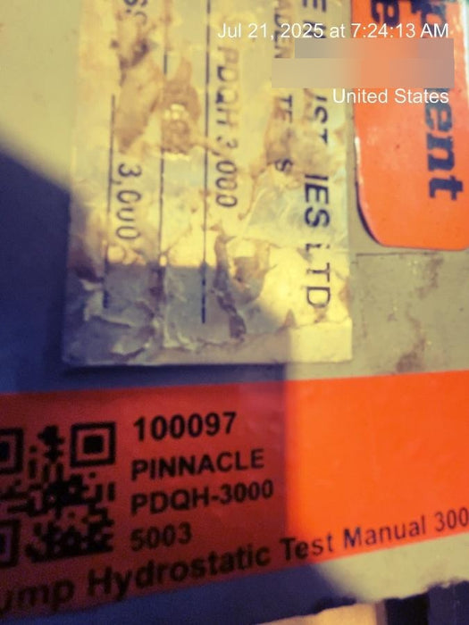 2020 PINNACLE PDQH-3000