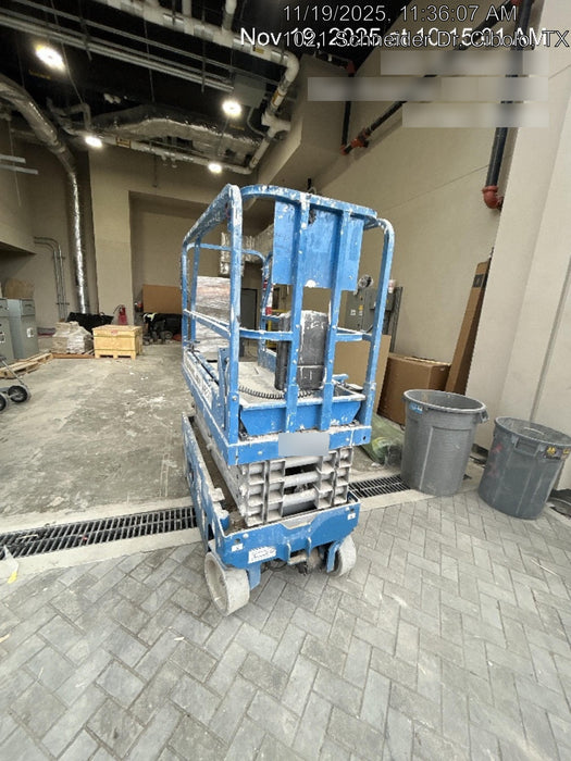 2019 Genie GS-1930 Fixed rails with chain Entry