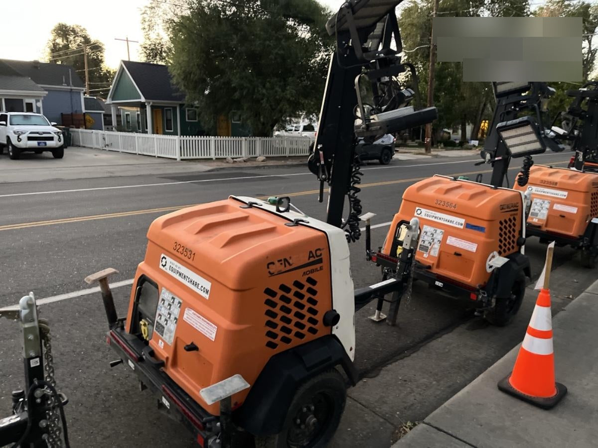 2023 Generac MLT2 Diesel, Flex Switch 120V Input, Powerzone Controller, (4) 320W LED Lights, 4kW Generator, 39.9 Gal Fuel Tank, 2" Ball, T3