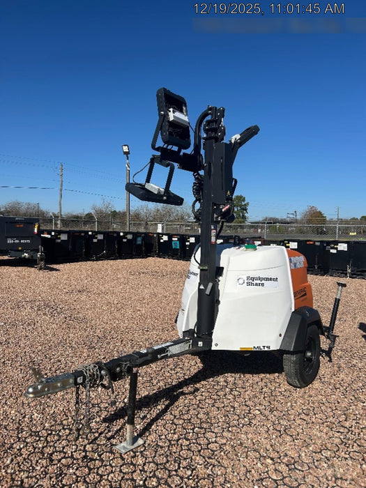 2024 Generac MLT2 Diesel, Flex Switch 120V Input, Powerzone Controller, 
(4) 320W LED Lights, 4kW Generator, 39.9 Gal Fuel Tank, 2" Ball, T3