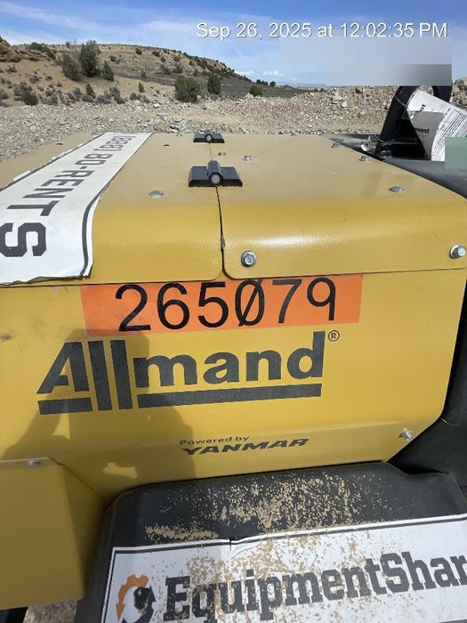 2022 Allmand NLV3GR (4) LED Light Fixture 350W, 23' Vertical Mast, 3kW Prime, Towable, ES Decals, T3