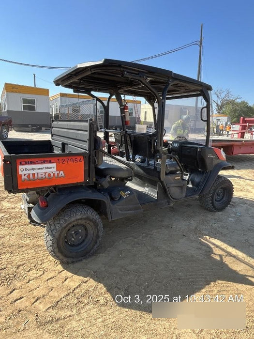 2021 Kubota RTV-X1140WL-H Canopy, Diesel, 4 Passanger, Windshield, Mirror, Backup Alarm, Beacon