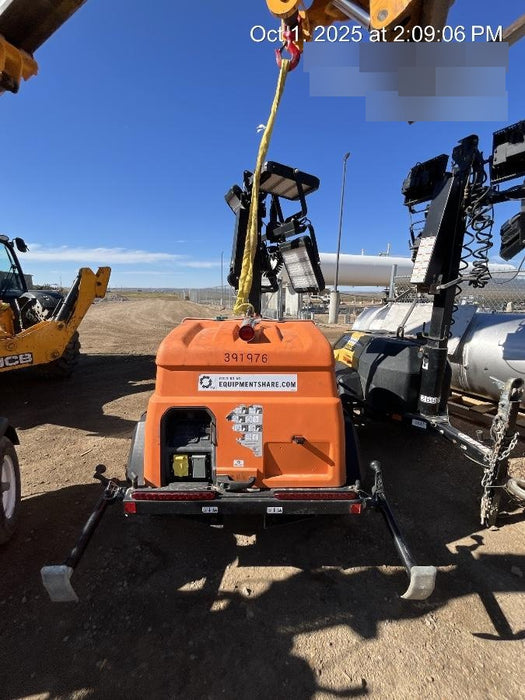 2024 Generac MLT2 Diesel, Flex Switch 120V Input, Powerzone Controller, 
(4) 320W LED Lights, 4kW Generator, 39.9 Gal Fuel Tank, 2" Ball, T3