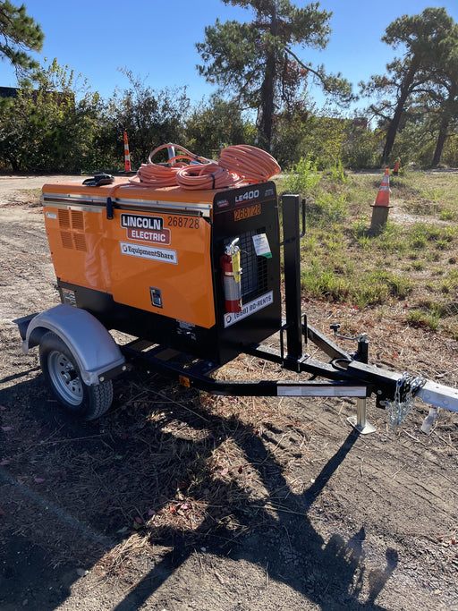 2022 Lincoln Electric LE400 Kubota V1505, Trlr, Cable Rack, Light Kit, ES Decals, T3