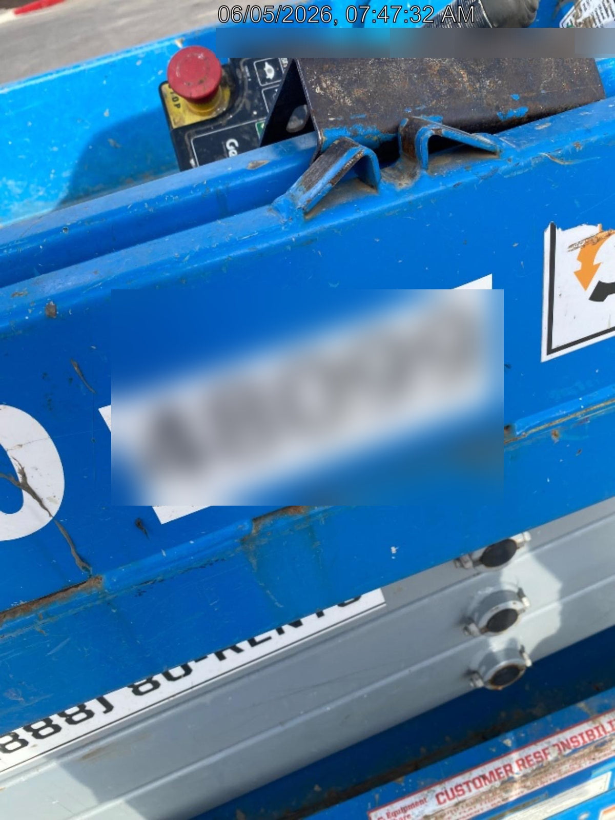 2019 Genie GS-1930 Fixed Rails with Chain Entry