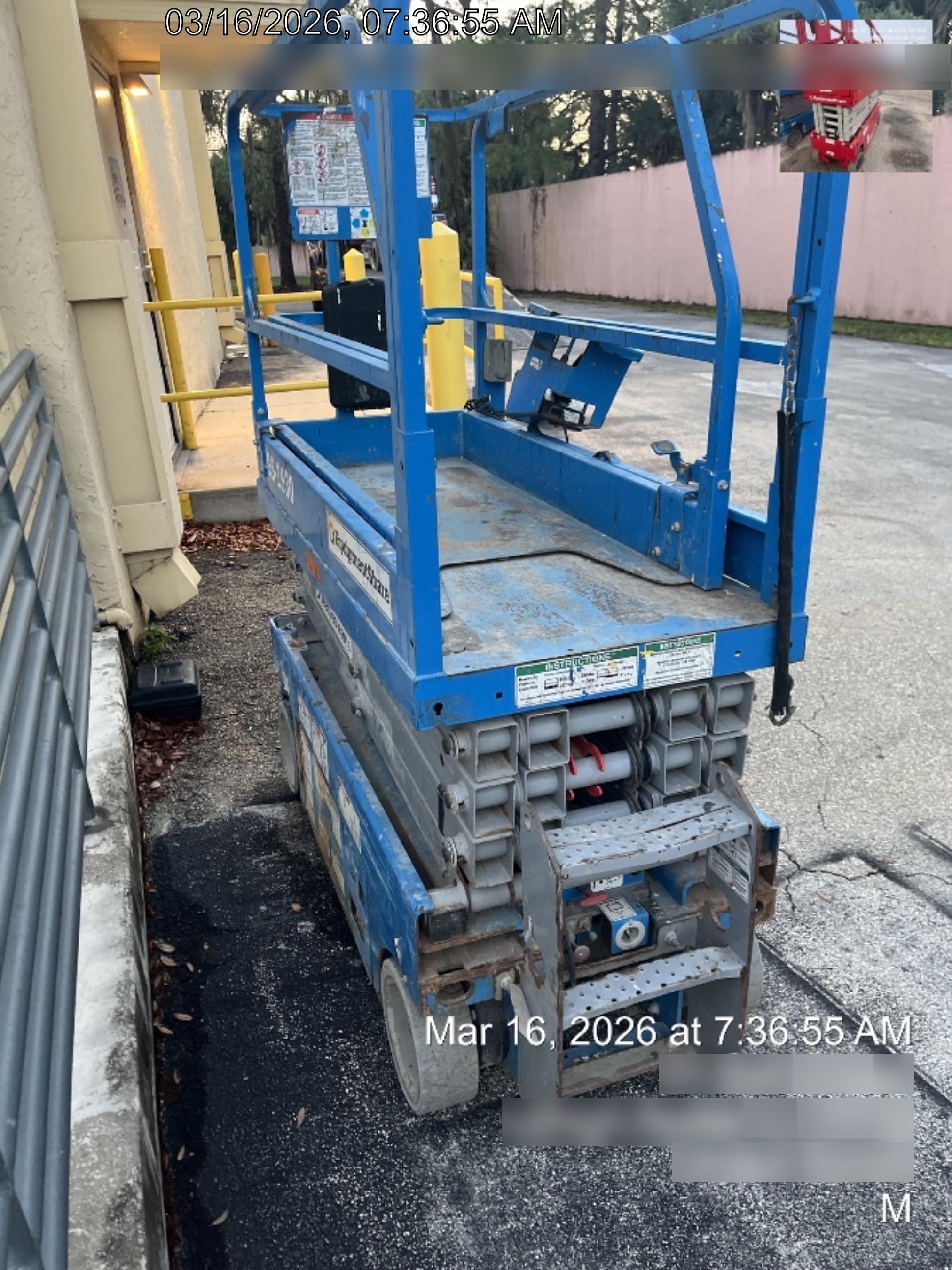 2020 Genie GS-1930 Fixed rails with chain entry gate - Pre A92.20