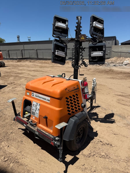 2023 Generac MLT2 Diesel, Flex Switch 120V Input, Powerzone Controller, (4) 320W LED Lights, 4kW Generator, 39.9 Gal Fuel Tank, 2" Ball, T3