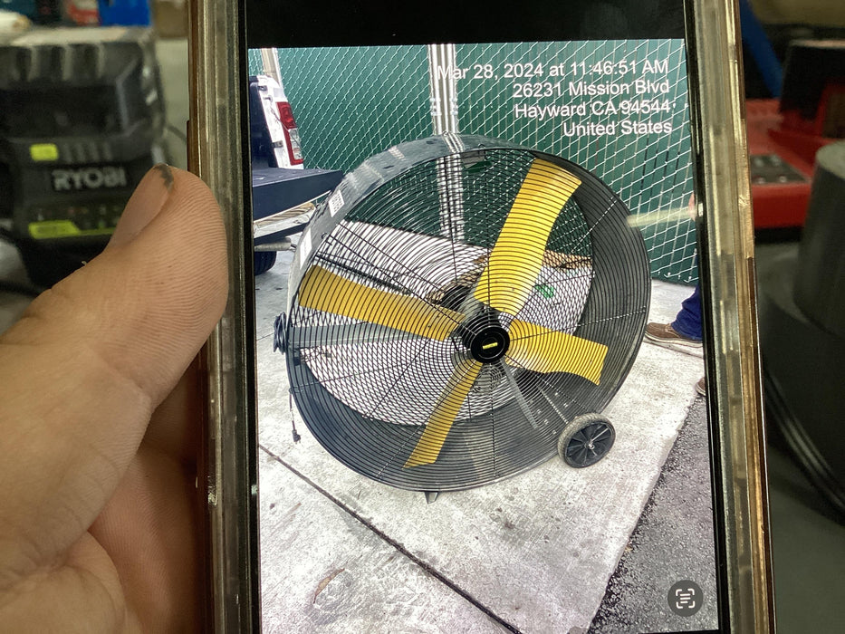 2021 MASTER 48" Drum fan