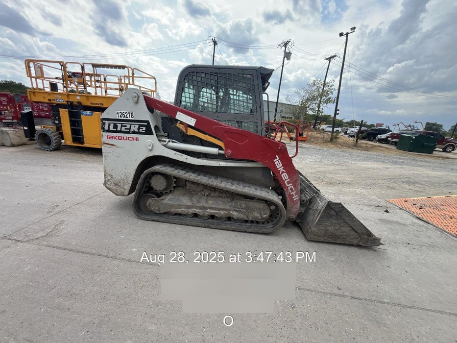 2020 Takeuchi TL12R2-CR Cab/Heat/Air, Hydraulic QC