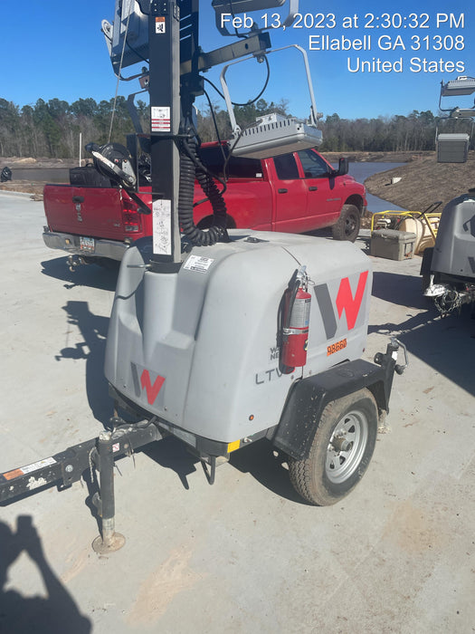 2020 Wacker Neuson LTV6K LTV6K-METAL HALIDE LIGHT TOWER, 60HZ, KUBOTA, LED 300