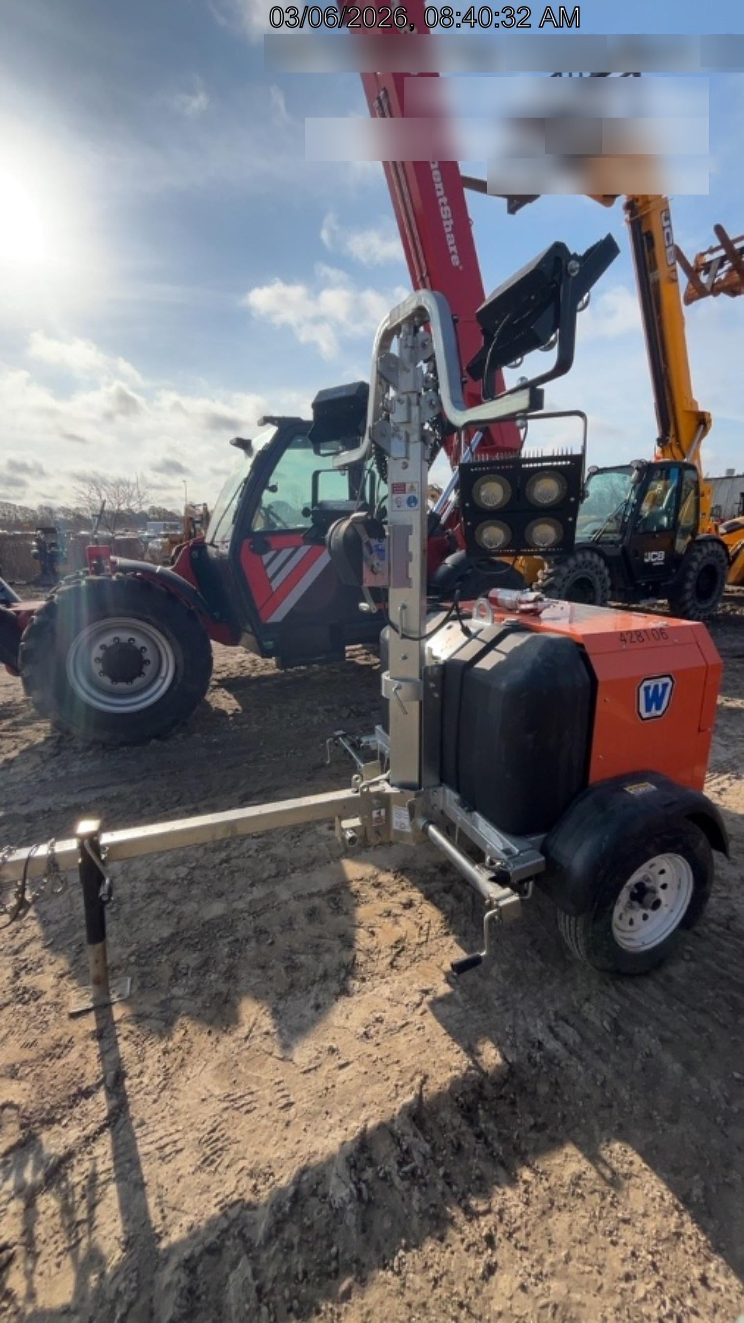 2024 Wanco WLTT-4MM4K Diesel, Deep Sea Controller, Shore Power Plug, Auto Start, (4) 350W LED Floodlights, 4kW Generator, 60 Gal Fuel Tank, 2" Ball, T3