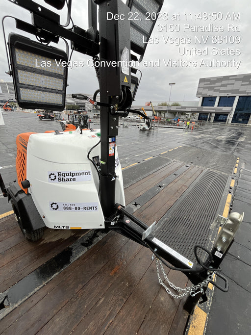 2023 Generac MLT2 Diesel, Flex Switch 120V Input, Powerzone Controller, 
(4) 320W LED Lights, 4kW Generator, 39.9 Gal Fuel Tank, 2" Ball, T3