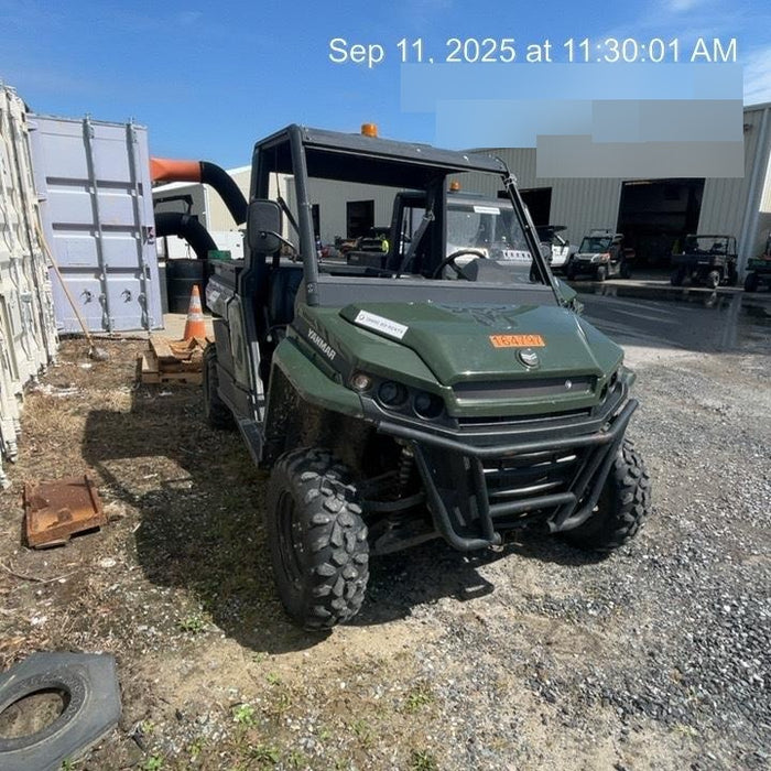 2021 Yanmar YU1000 Canopy, Steel Wheel, Poly WindShield, Beacon, Backup Alarm