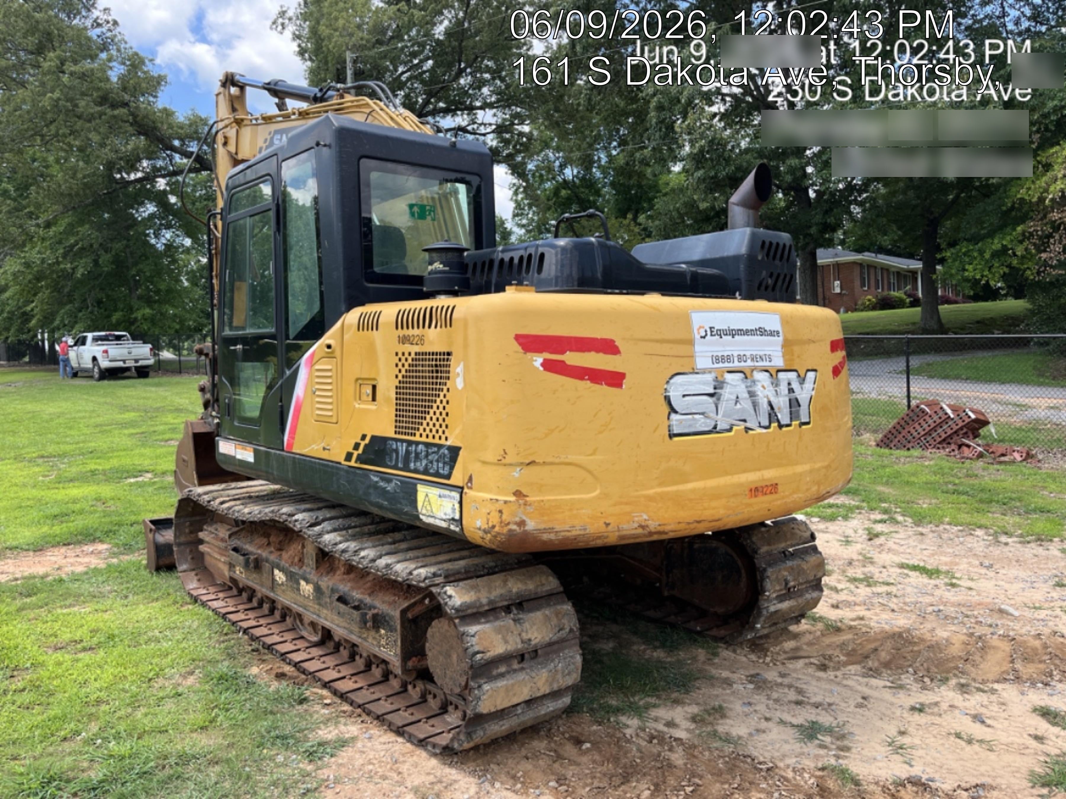 2020 SANY SY135C