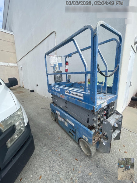 2020 Genie GS-1930 Fixed rails with chain entry gate - Pre A92.20