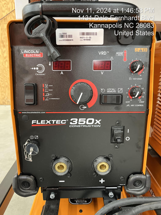 2024 LINCOLN ELECTRIC FLEXTEC 350X