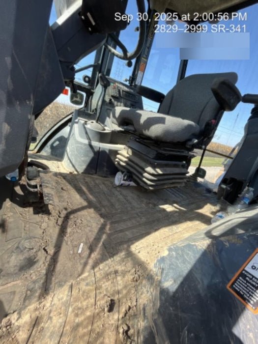 2020 John Deere 410L - Extendable Stick Cab/Heat/Air, 4WD, Extendable Stick, Pilot Controls, 2 Way Hydraulics, TAG Manual QC