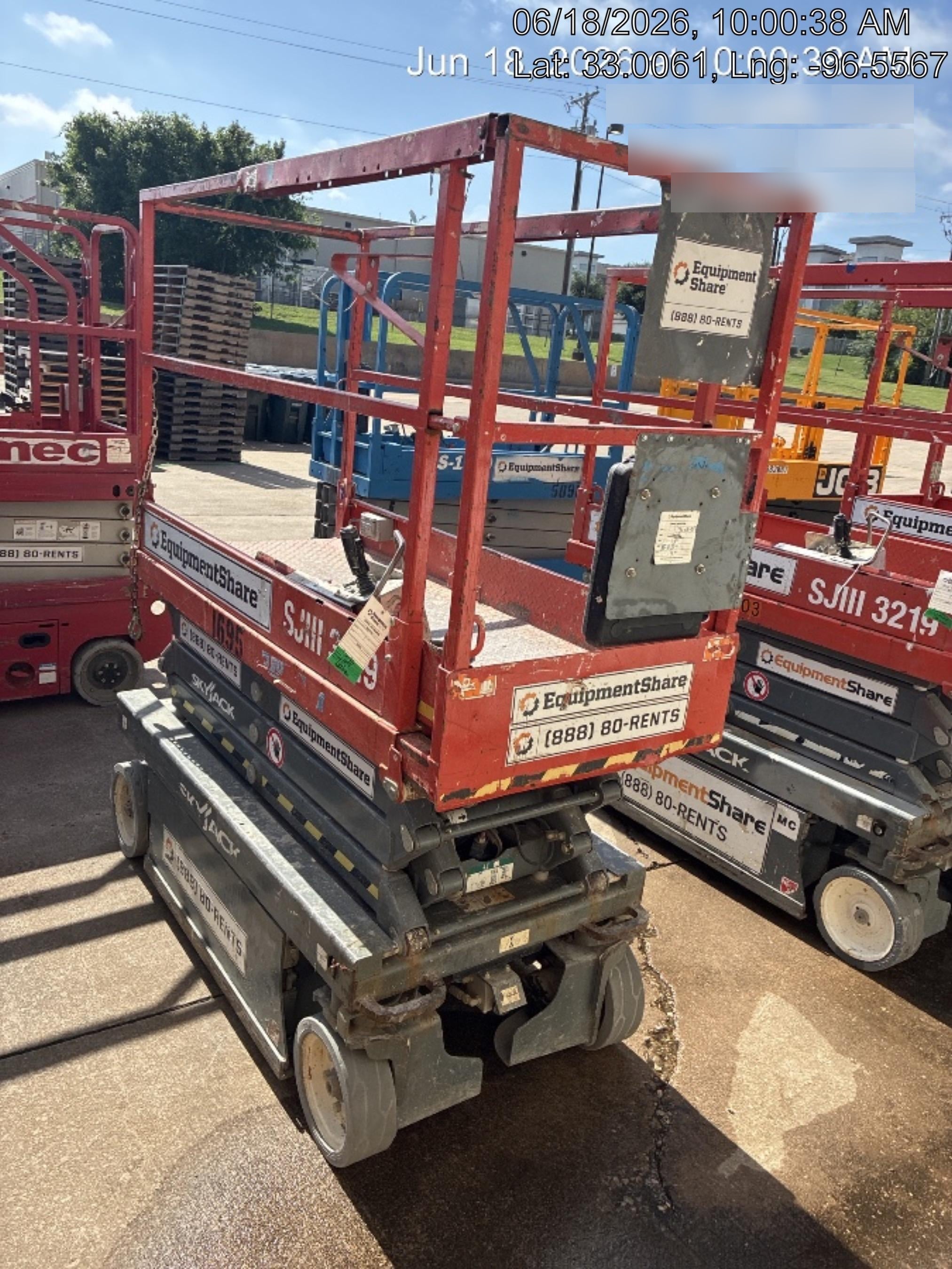2016 Skyjack SJIII-3219 Skyjack SJ3219 Scissor Lift