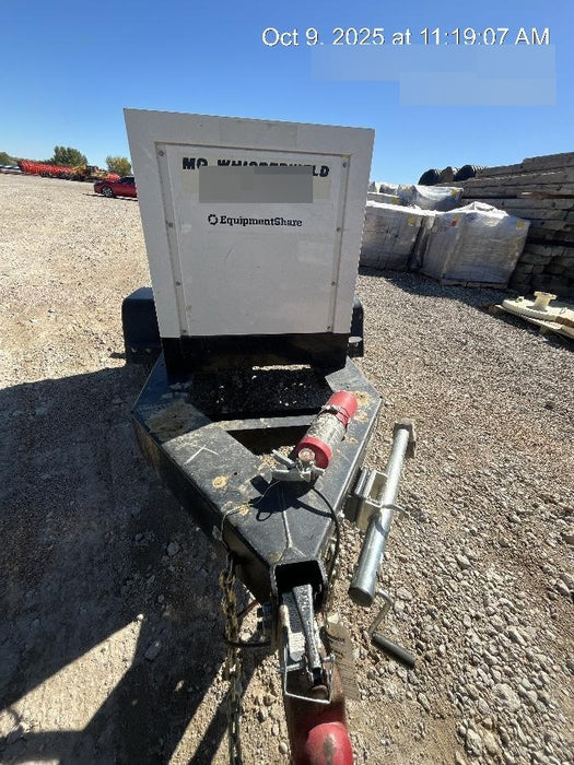 2020 Multiquip DLW400ESA4 400 amp Welder, 14kW, 120/240V, T4F Kubota, Trailer