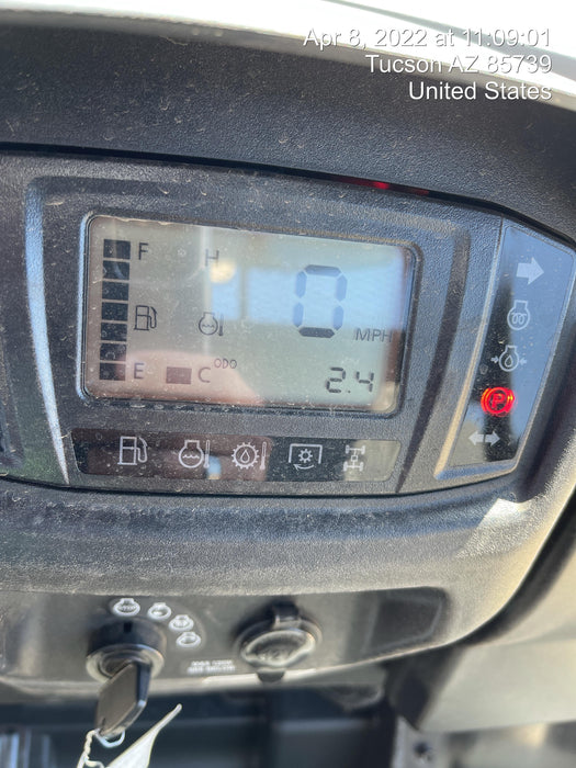 2022 Kubota RTV-X1140W-H Plastic Canopy, Windshield Acrylic Clear, LED Strobe Light, Wire Harness Kit, Back up Alarm