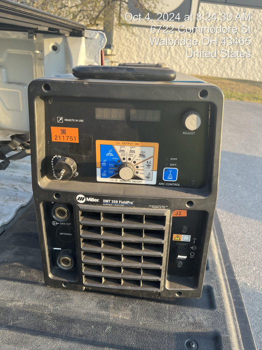 2021 MILLER ELECTRIC XMT 350