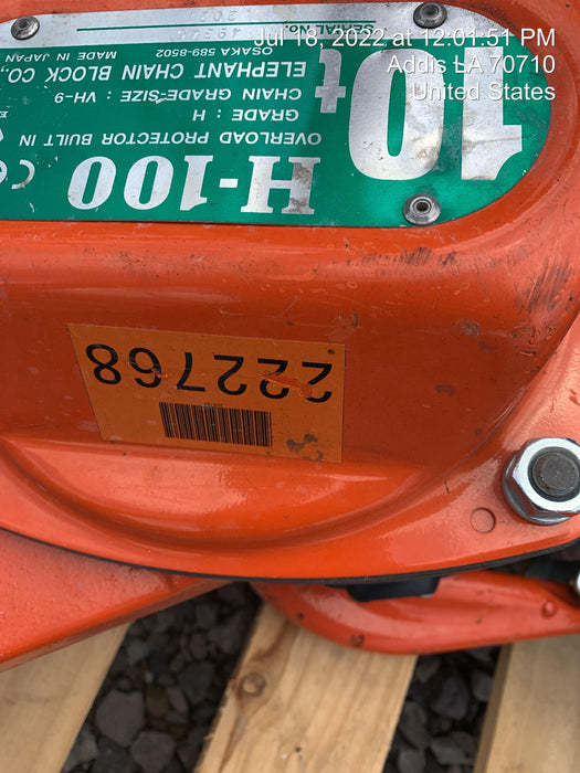 2022 ELEPHANT H100-10-15