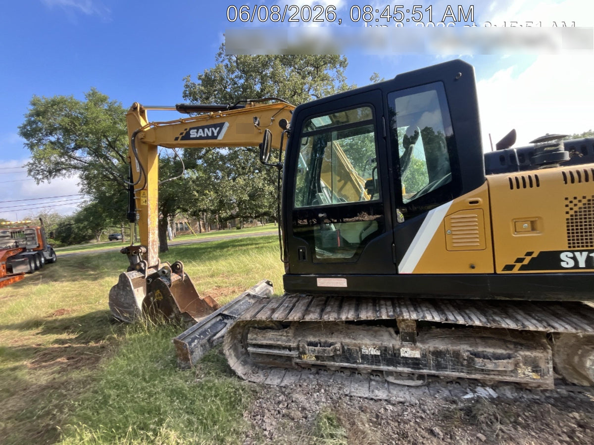 Sany SY135C SY135 Tier 4 - Cab, Hydraulic QC,  Buckets: 36" , Hydraulic Hammer 1,500 lb impact class