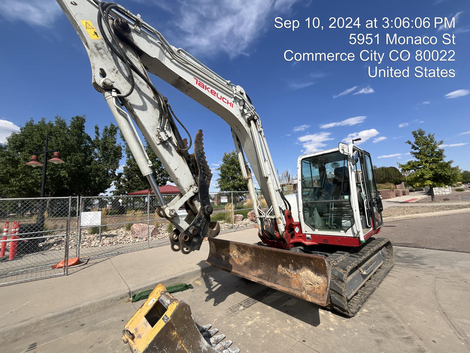2020 Takeuchi TB290C Cab/Heat/Air, Rubber Tracks, Manual TAG QC
