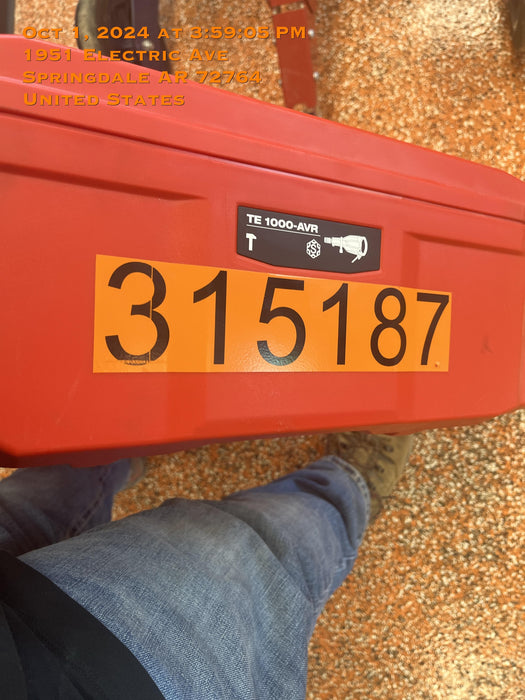 2023 HILTI TE 1000-AVR