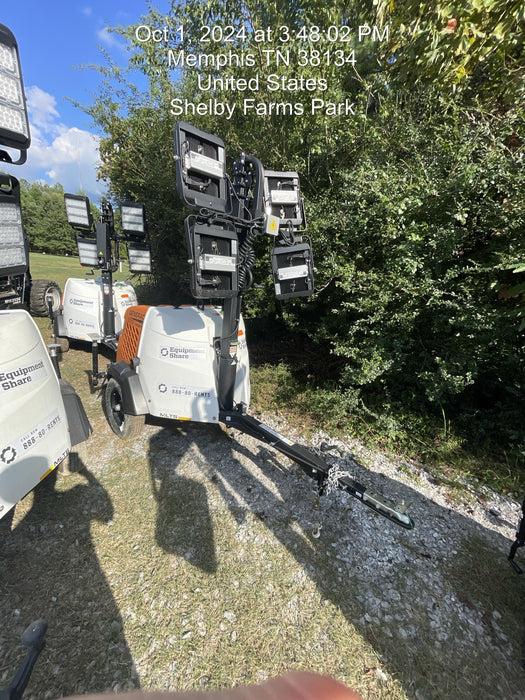 2023 Generac MLT2 Diesel, Flex Switch 120V Input, Powerzone Controller, 
(4) 320W LED Lights, 4kW Generator, 39.9 Gal Fuel Tank, 2" Ball, T3