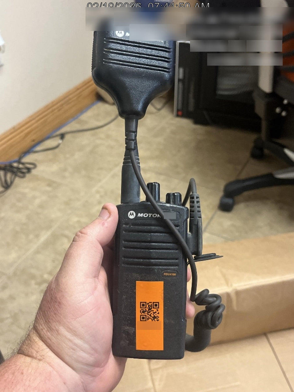 2020 MOTOROLA RDU4100