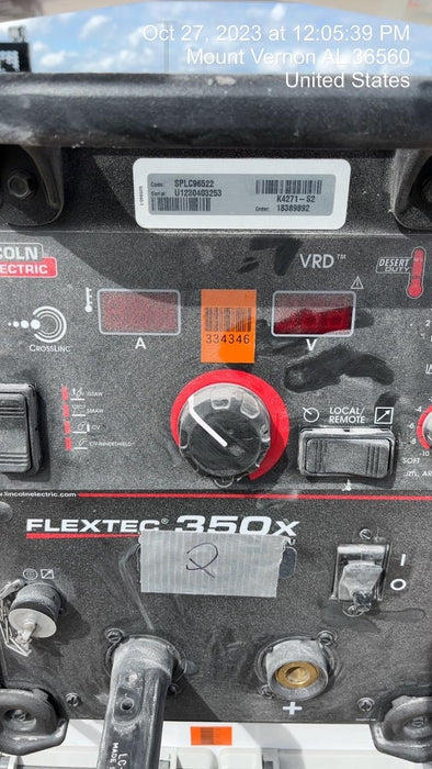 2023 LINCOLN ELECTRIC FLEXTEC 350X