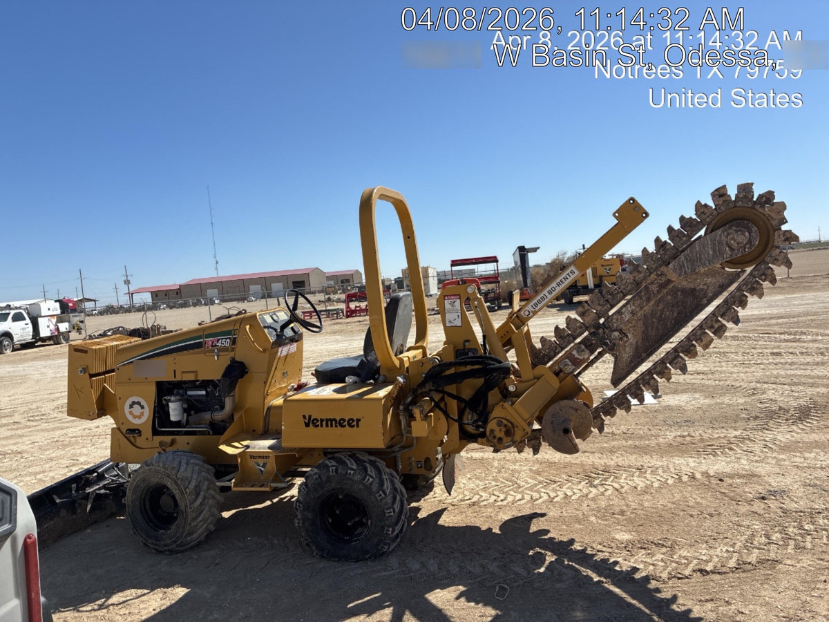 2019 VERMEER RTX450