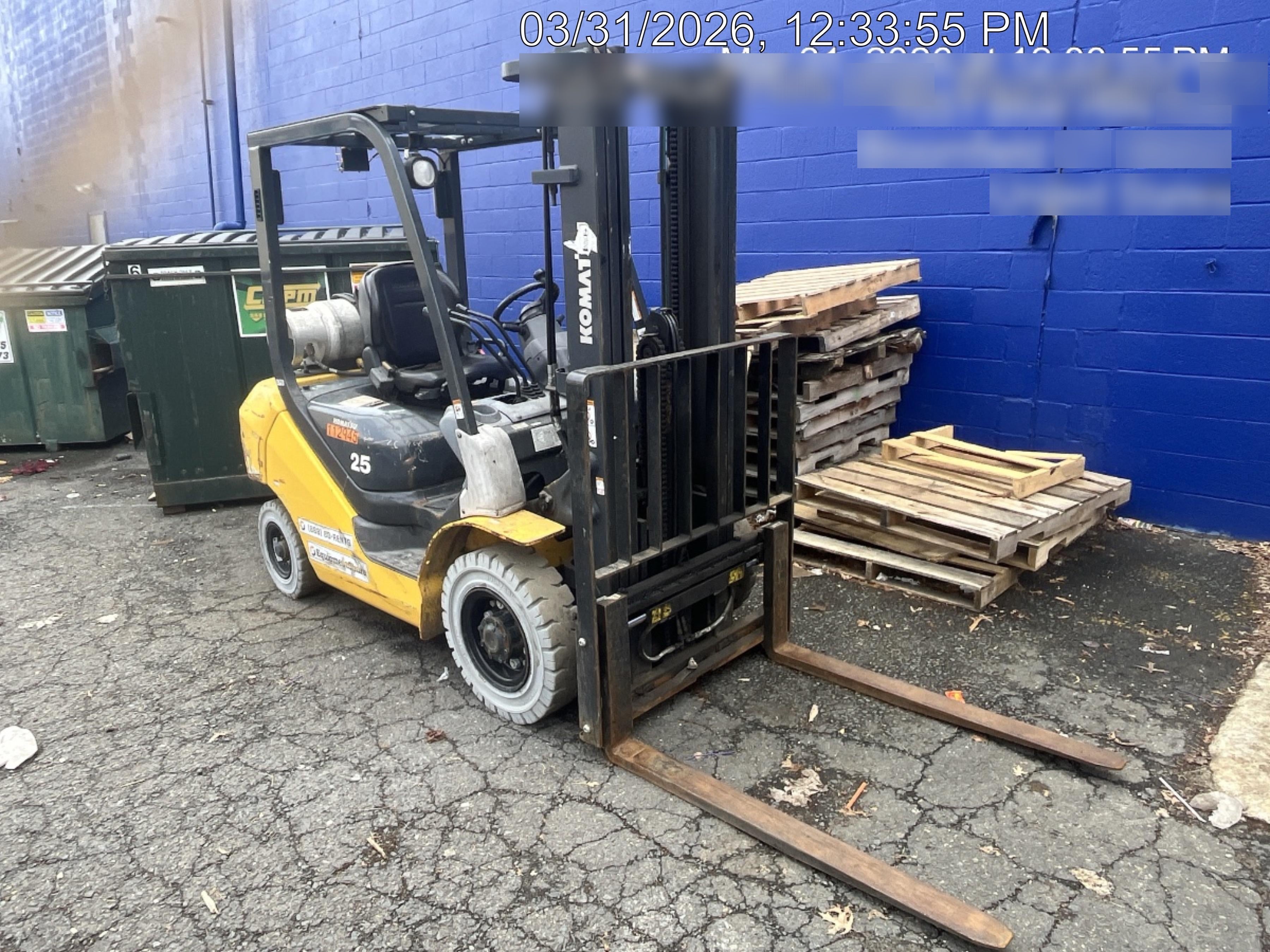 2020 KOMATSU FG25HT-16