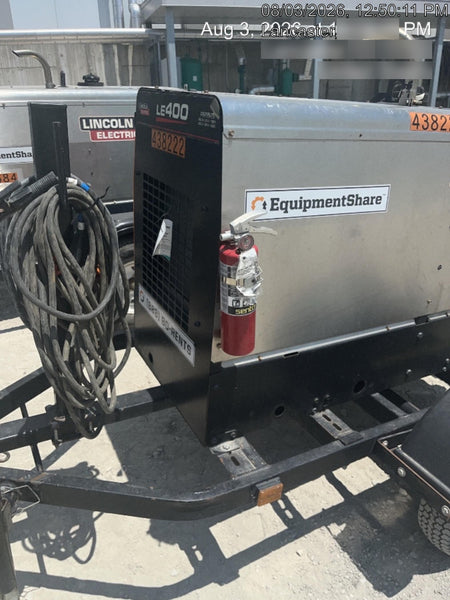 2024 Lincoln Electric LE400 Kubota V1505, Trlr, Cable Rack, Light Kit, ES Decals, T3