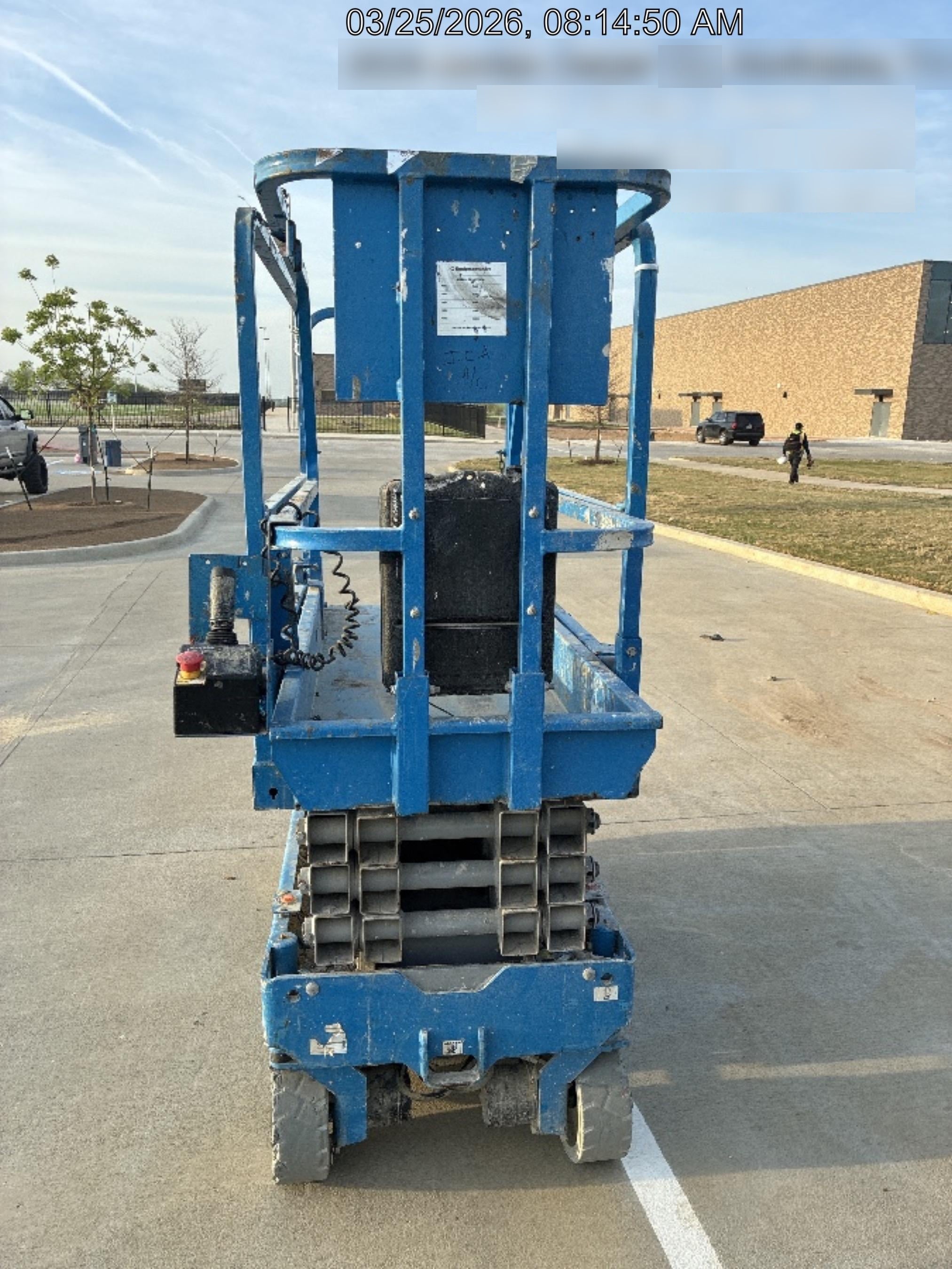 2019 Genie GS-1930 Fixed Rails with Chain Entry