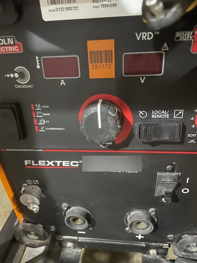 2022 LINCOLN ELECTRIC FLEXTEC 350X