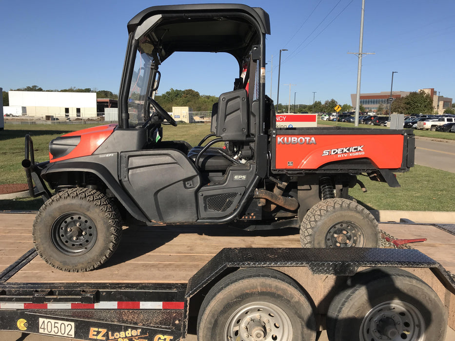 2019 Kubota RTV-XG850WL-H 4wd Utility Cart, Gas, 2 Seat, LED Strobe, Windshield Tempered Glass, Plastic Canopy, Wire Harness Kit, Backup Alarm