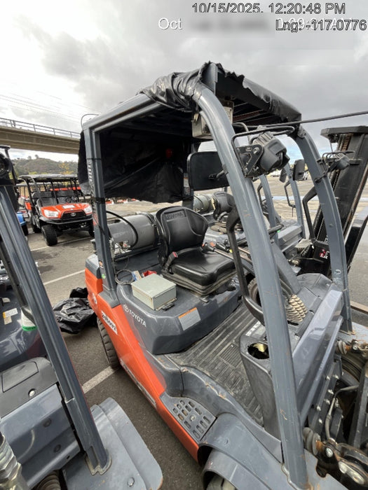 2022 TOYOTA 8FGU25 LP w/ Scale