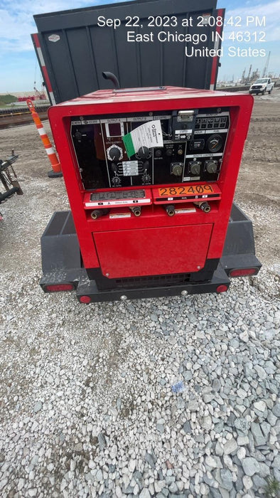 2022 Shindaiwa DGW400MDL Kubota D902 Engine, 23 HP, Dual Op Welder, Wire, Arc, Droop Stick, Tig, and CC Stick Functionality, Simulphase, 3 Phase and 1 Phase Gen Output, Single Axle NB Trlr, Slr Trckl Chrg 12V 12W, Fire Ext