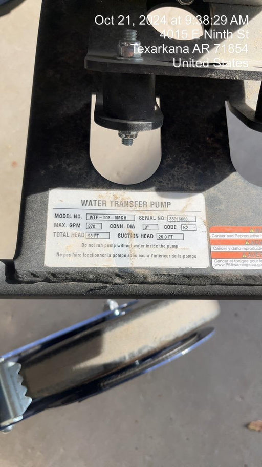 2024 MI-T-M WTP-T03-0MGH