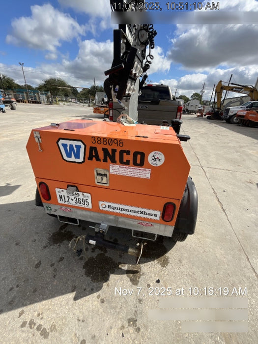 2024 Wanco WLTT-4MM4K Diesel, Deep Sea Controller, Shore Power Plug, Auto Start, (4) 350W LED Floodlights, 4kW Generator, 60 Gal Fuel Tank, 2" Ball, T3