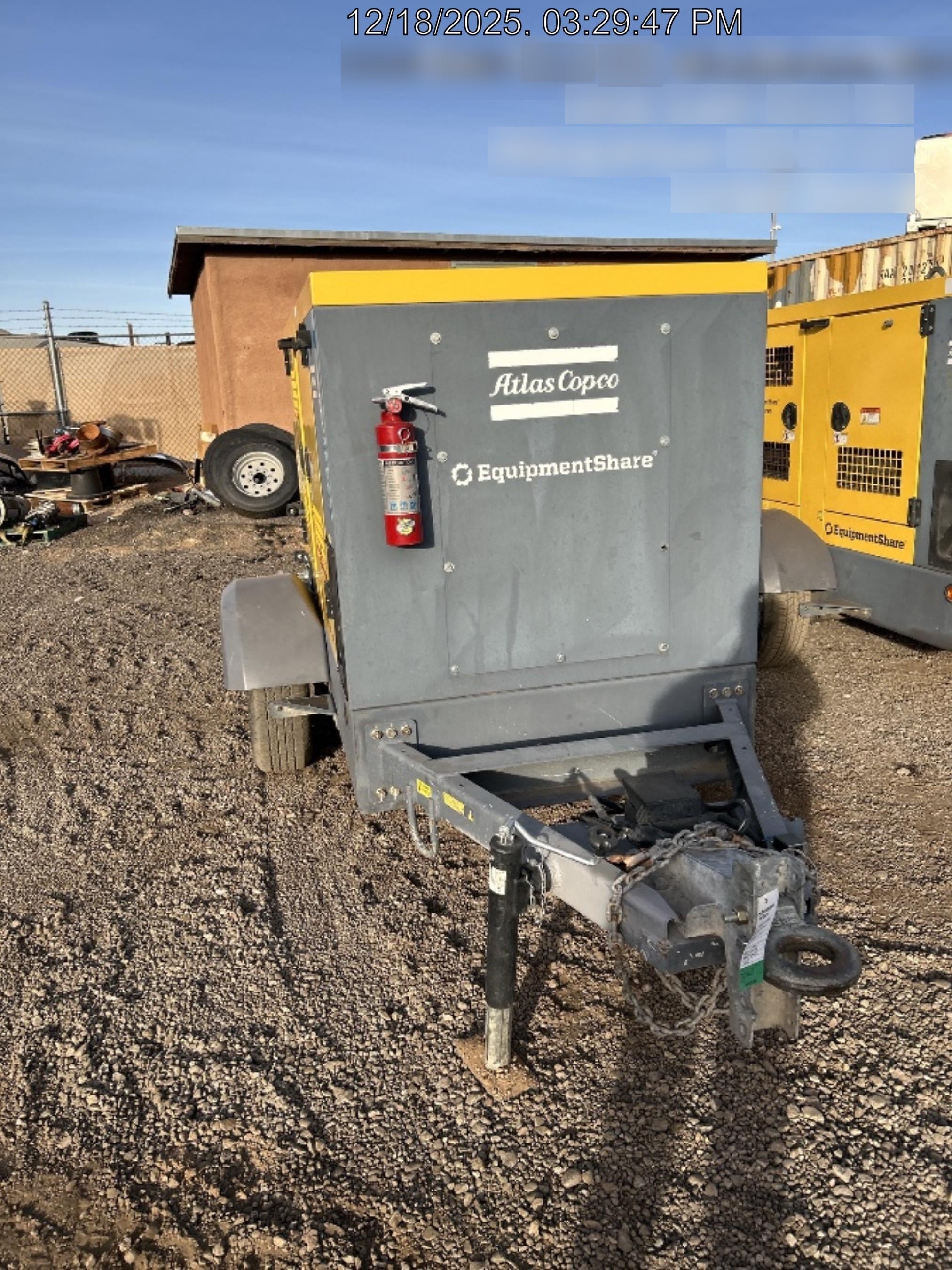 2021 ATLAS COPCO PAS 100 HF CS Enclosed