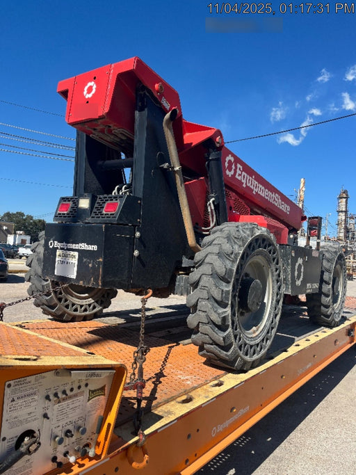 2019 Manitou MTA12042 Cab/Heat/Air, 120 HP, Solid Tires, Work Lights, Lift Hook, Auxiliary Hydraulics w/66" Carriage and 60" Forks