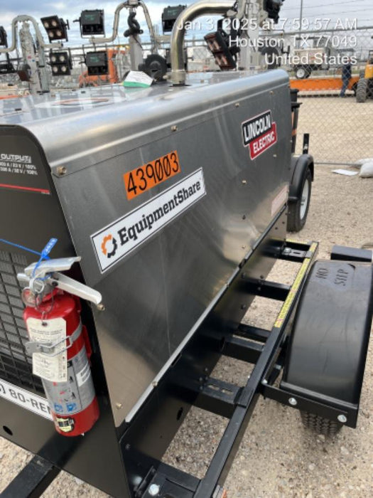 2024 Lincoln Electric LE400 Kubota V1505, Trlr, Cable Rack, Light Kit, ES Decals, T3