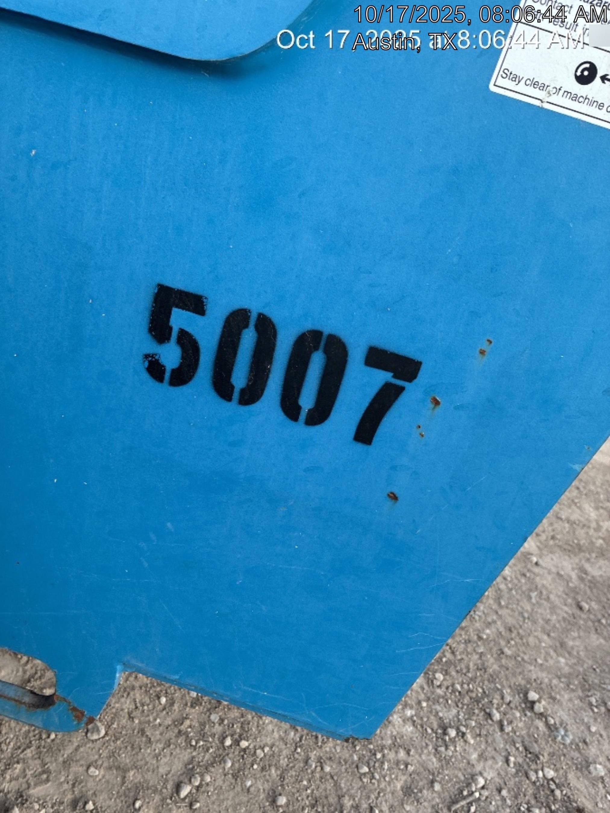 2017 Genie GTH-636 Genie GTH636, Solid RT Tires, T4F, worklights (LED, rear), Open ROPS