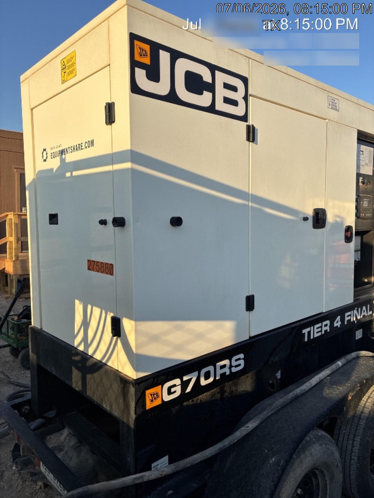 2022 JCB G70RST4F